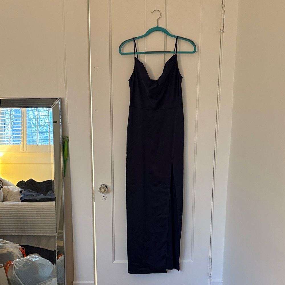 NBD Midnight Blue Maxi Dress